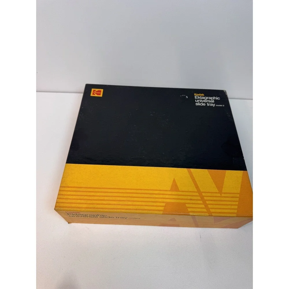 Kodak Carousel Ektagraphic Universal Slide Tray Model 2 For 80 Slides In Box